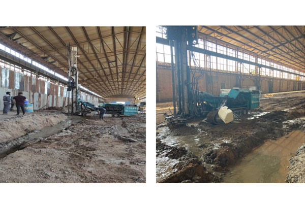 پروژه تحکیم بستر و کنترل نشست خط لوله 20 اینچ سپنتا - اهواز