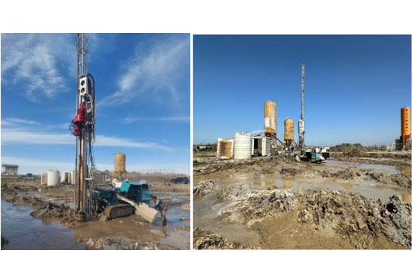  پروژه طراحی و اجرای تحکیم بستر پروژه تصفیه خانه فاضلاب شهر امیرکلا